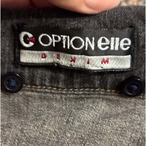 OPTIONELLE Black Cotton Denim Jacket, Stretch - Picture 7 of 7